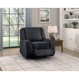 Monterey Dark Hue Swivel Reclining Chair