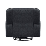 Monterey Dark Hue Swivel Reclining Chair