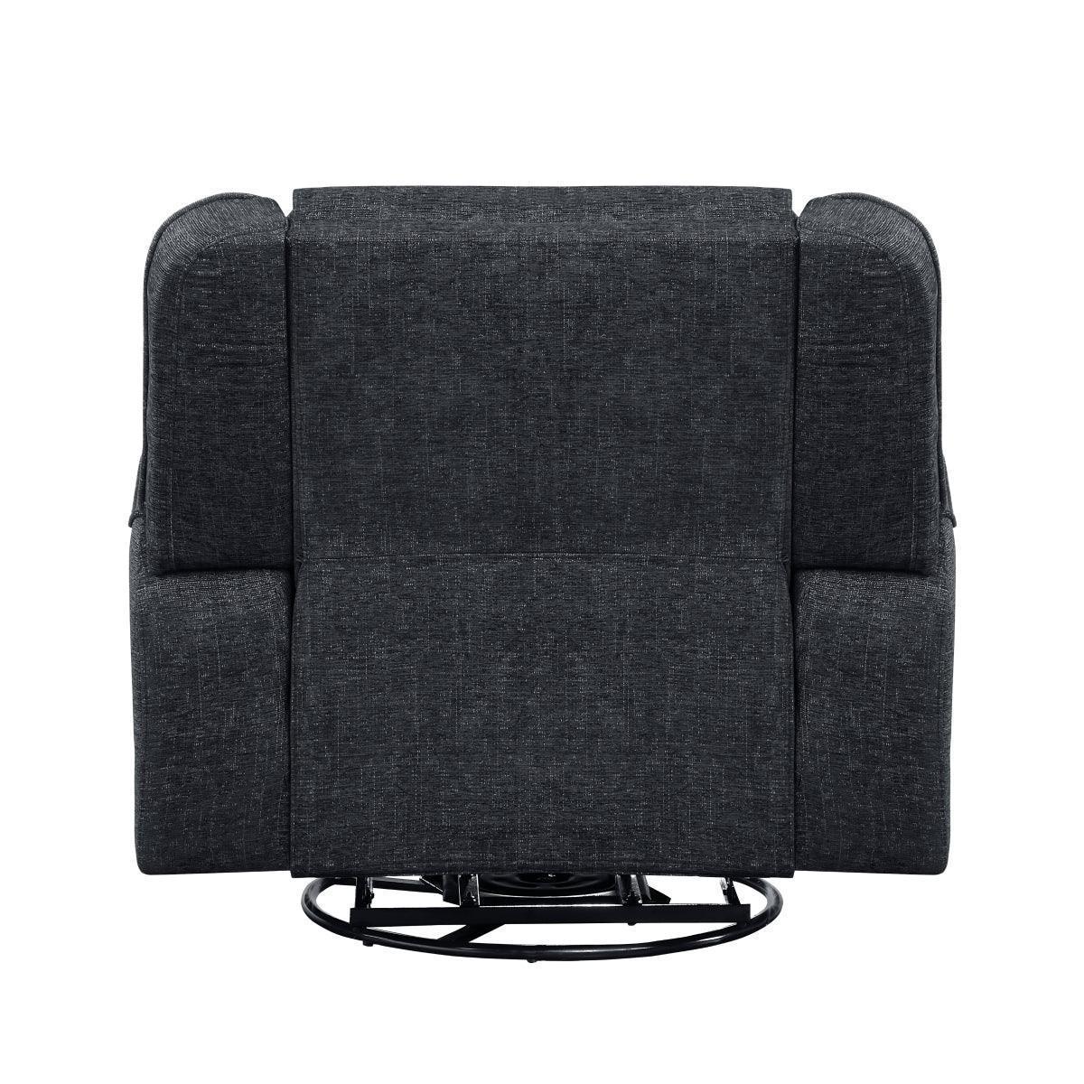 Monterey Dark Hue Swivel Reclining Chair