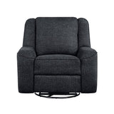 Monterey Dark Hue Swivel Reclining Chair