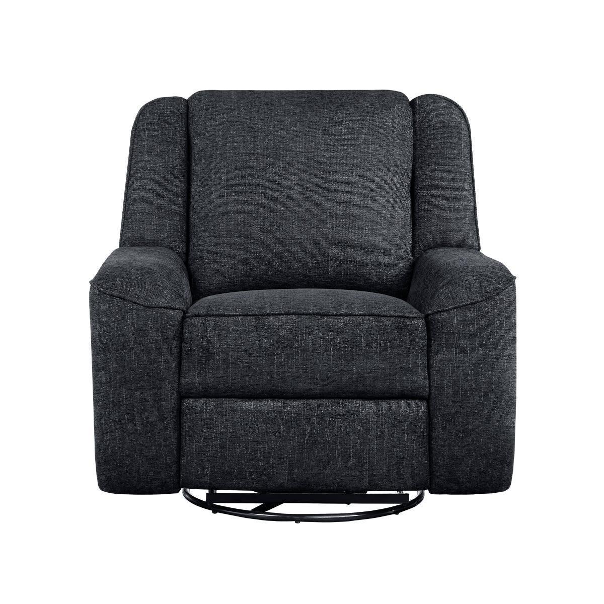 Monterey Dark Hue Swivel Reclining Chair