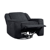 Monterey Dark Hue Swivel Reclining Chair