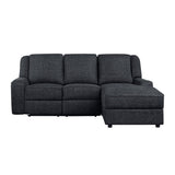 Monterey Dark Hue Reclining Sectional
