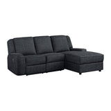Monterey Dark Hue Reclining Sectional