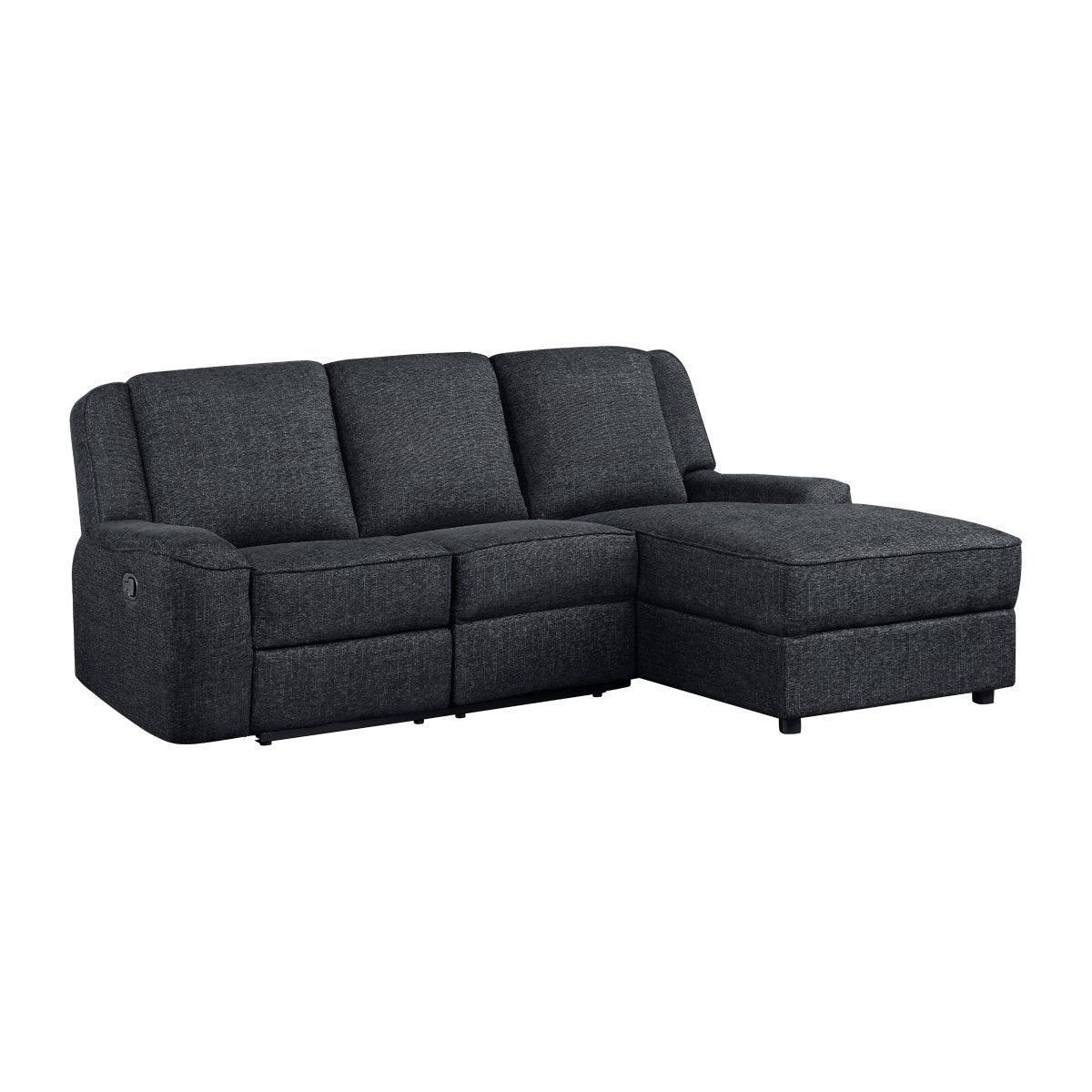 Monterey Dark Hue Reclining Sectional