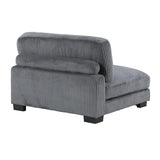 Traverse Gray Cordugoy Fabric Sectional