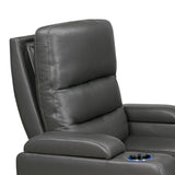 Brockton Dark Gray Power Recliner
