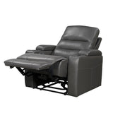 Brockton Dark Gray Power Recliner
