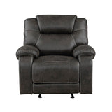 Gainesville Chocolate Hued Glider Recliner