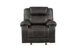 Gainesville Choclate Hued Reclining Set