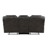 Gainesville Chocolate Hued Reclining Sofa