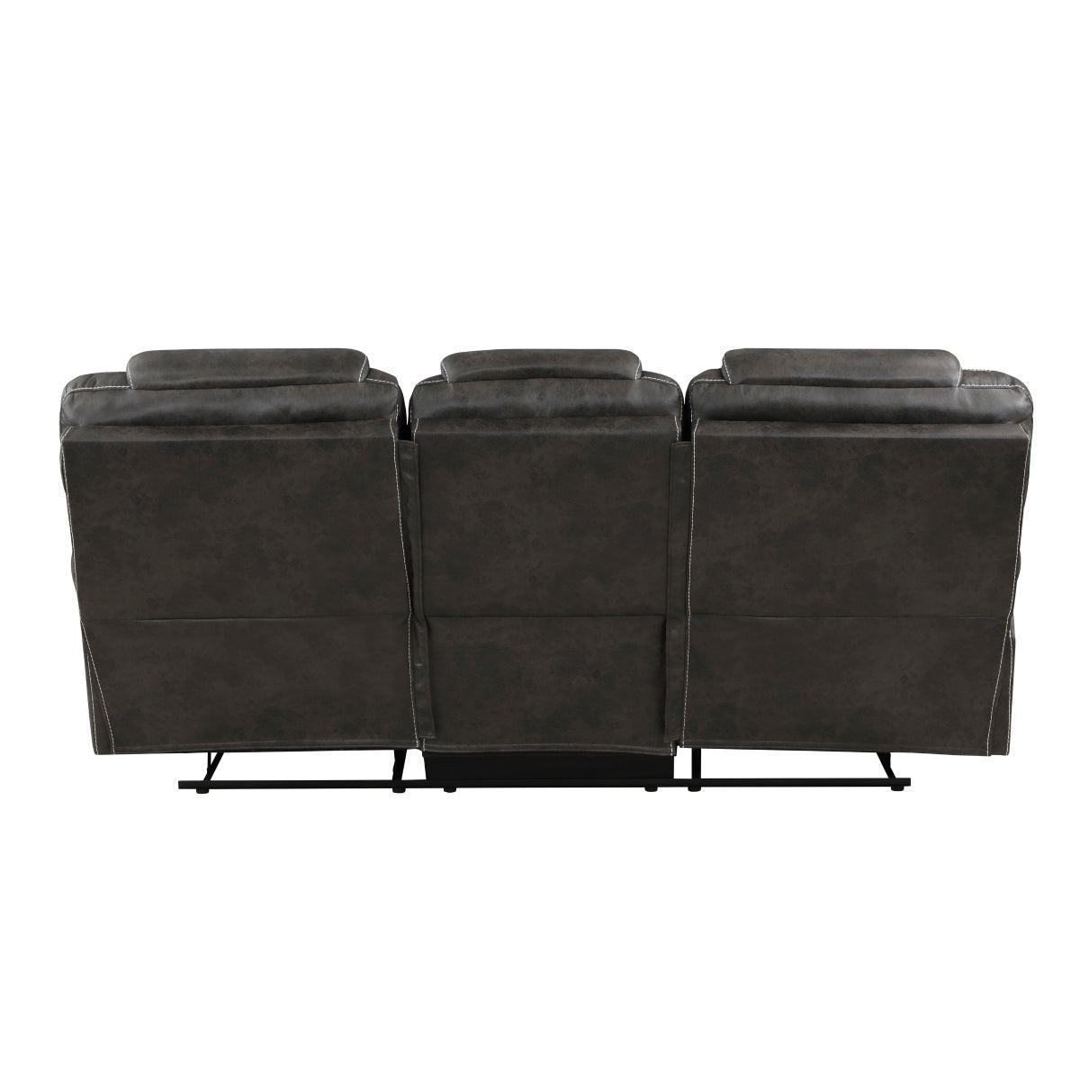 Gainesville Chocolate Hued Reclining Sofa