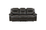 Gainesville Choclate Hued Reclining Set