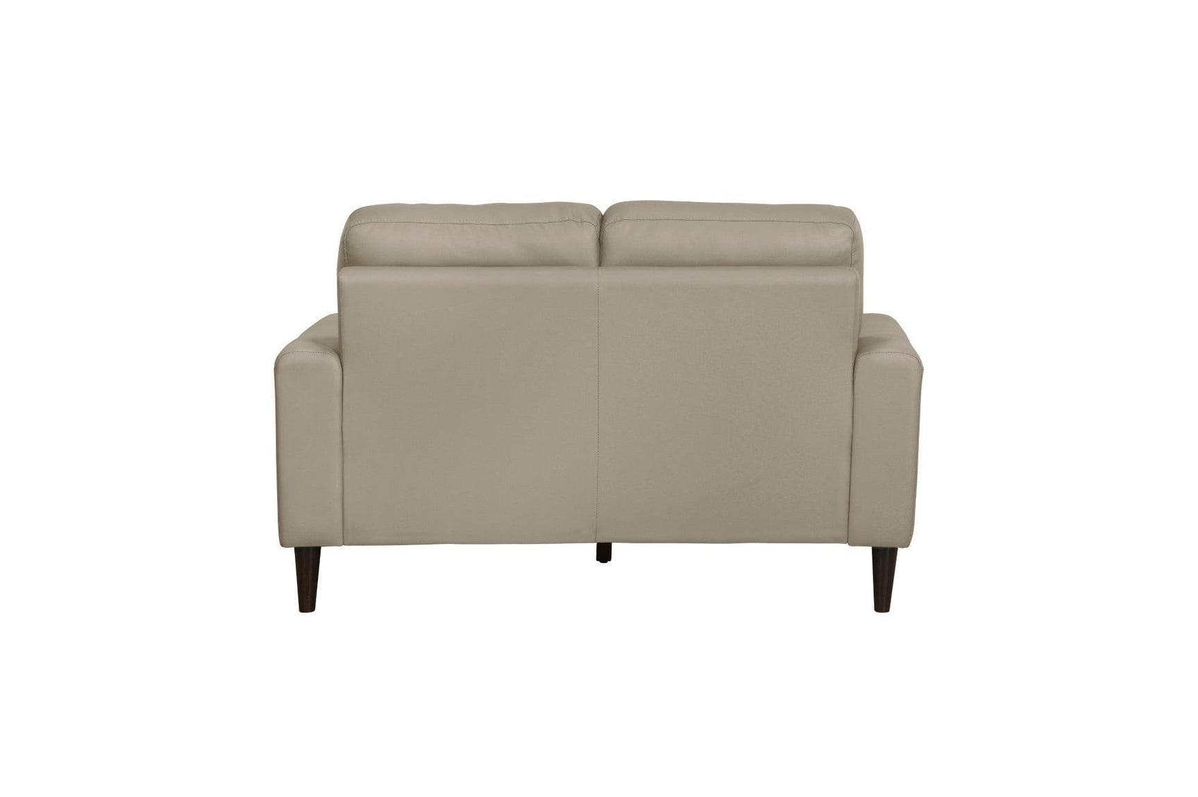 Lewes Latte Leather Living Room Set