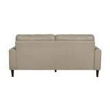Lewes Latte Leather Sofa