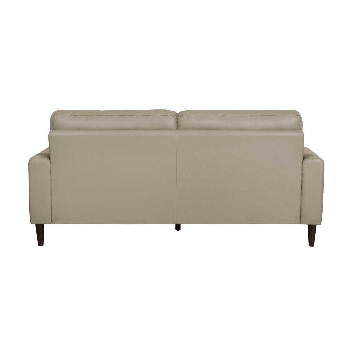 Lewes Latte Leather Sofa
