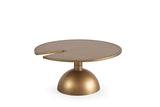 Pomela Gold 2-Piece Coffee Table Set