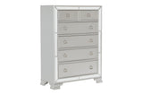 Avondale Gray Upholstered Tufted Panel Bedroom Set