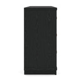 Kozmour Black/Brown Dresser — side view