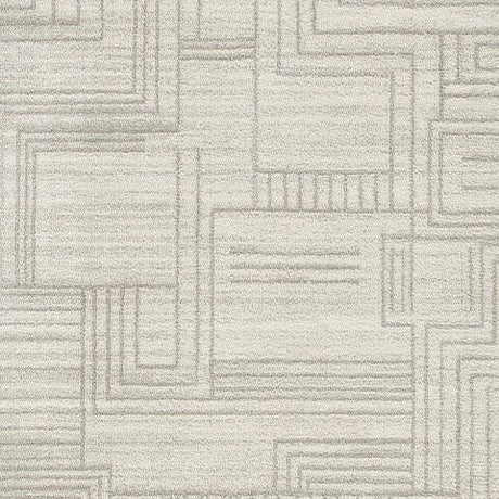 Dorwick Gray/Ivory Washable Medium Rug — upholstery swatch