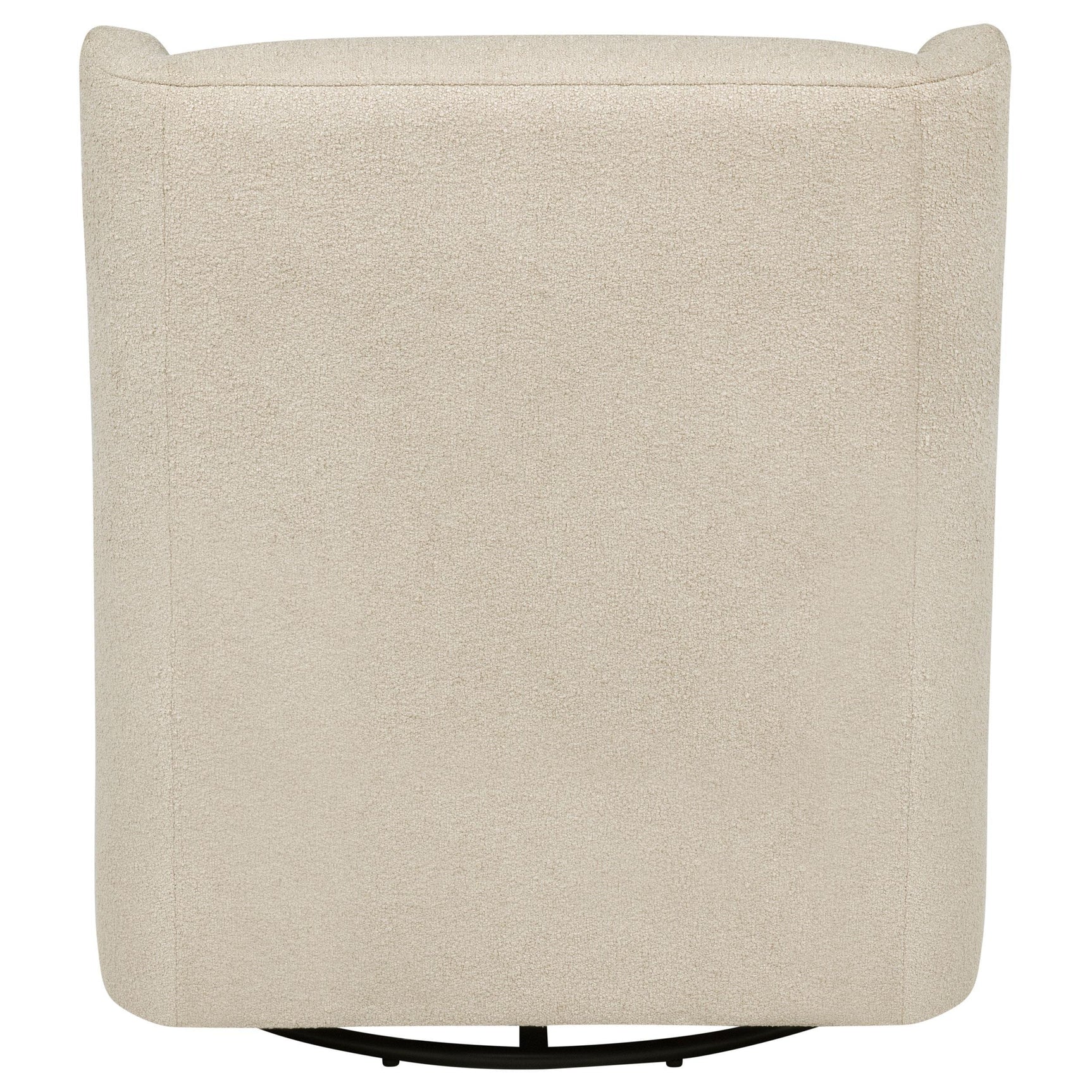 Serra Boucle Upholstered Swivel Glider Recliner Sandy Beige