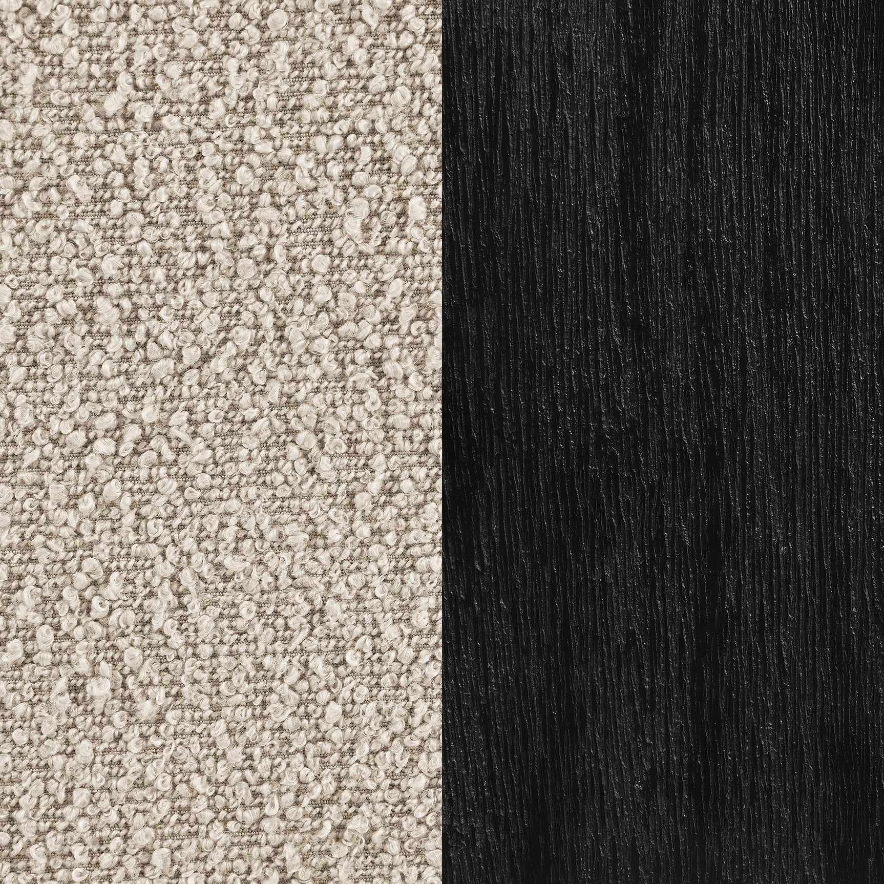 Fitzroy Boucle Upholstered Accent Arm Chair Latte 903095