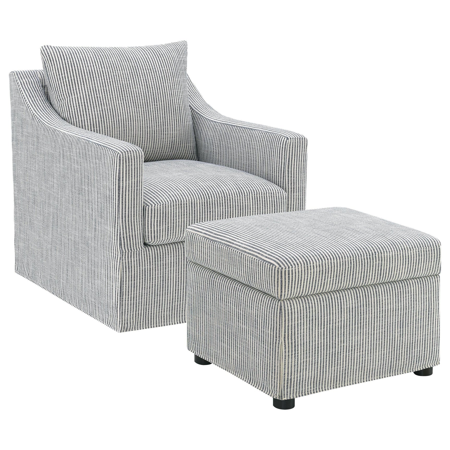 Winter Upholstered Sloped Arm Accent Swivel Chair Grey