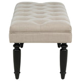 Marsha 52-inch Upholstered Entryway Accent Bench Latte