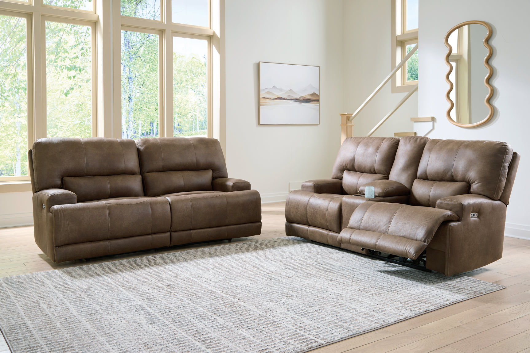Beckley Earth Place Sofa and Loveseat