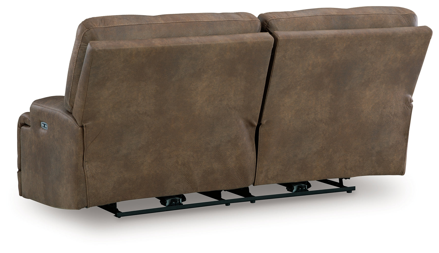 Beckley Place Earth Faux Leather Power Reclining Sofa