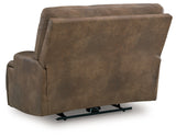 Beckley Place Earth Faux Leather Power Recliner