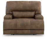 Beckley Place Earth Faux Leather Power Recliner