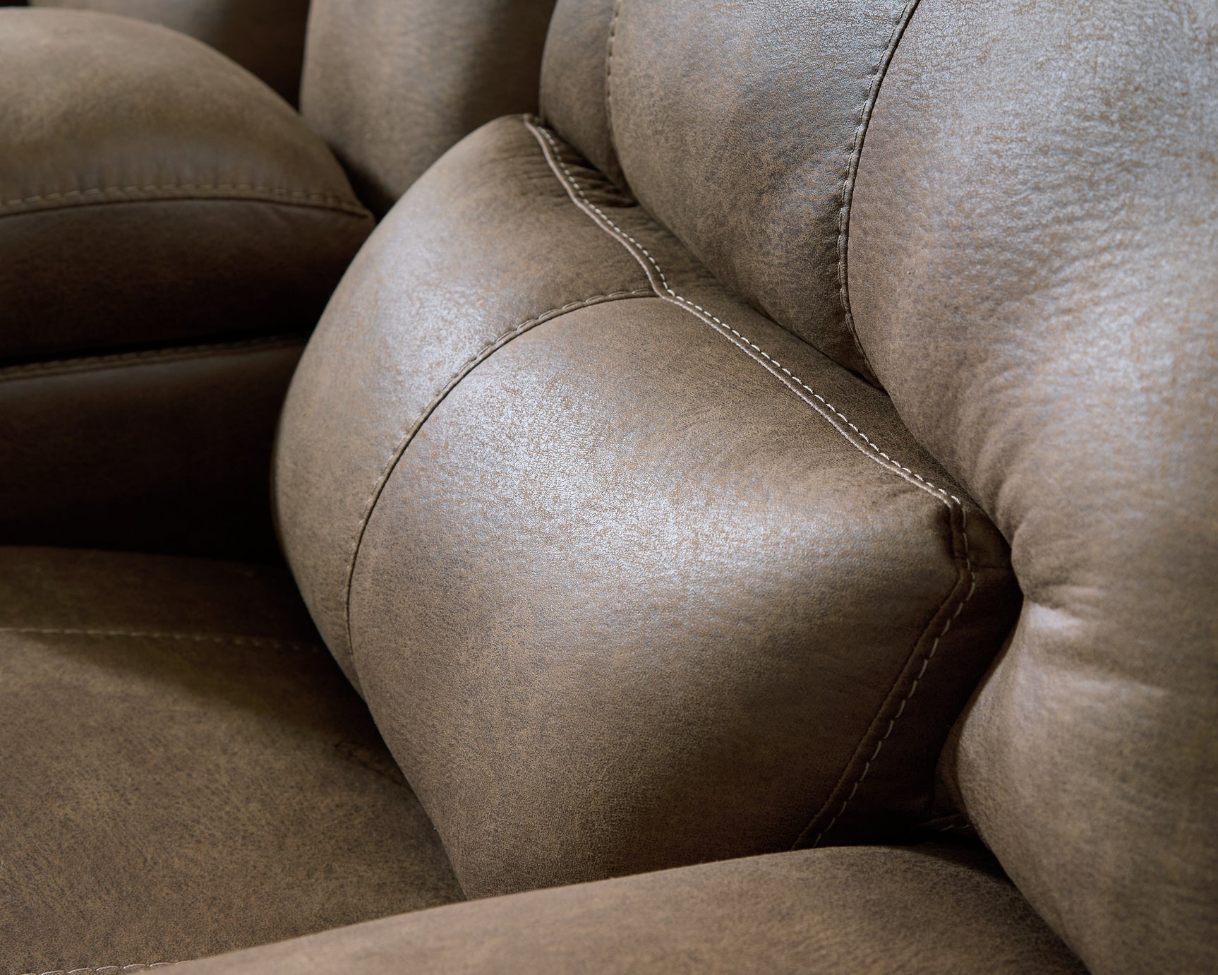 Beckley Place Earth Faux Leather Power Recliner