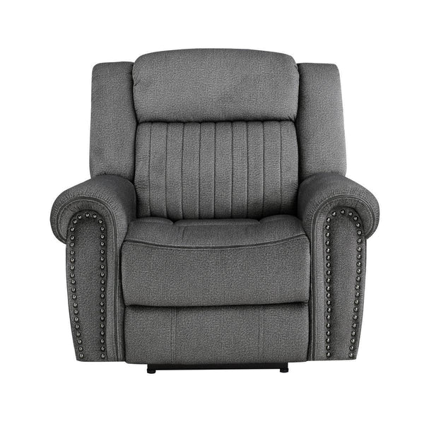 Brennen Charcoal Power Recliner