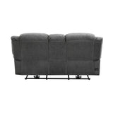 Brennen Charcoal Power Reclining Loveseat