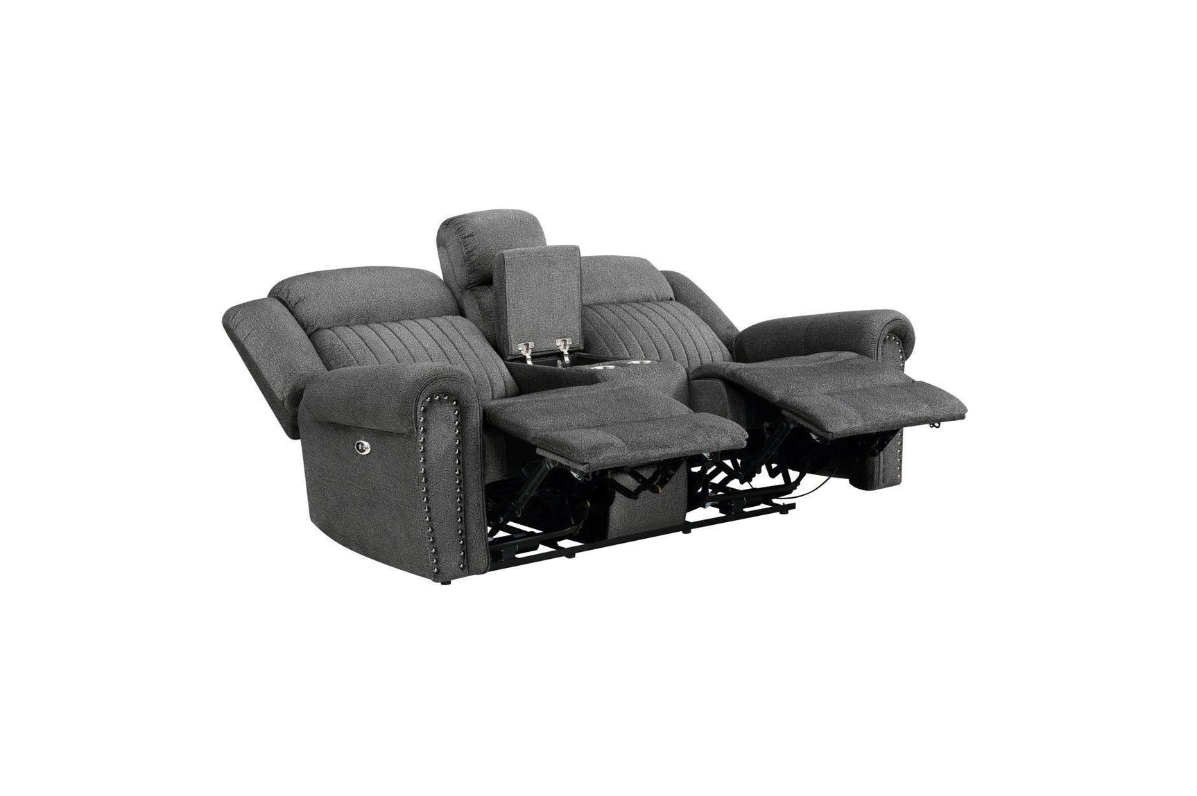 Brennen Charcoal Power Reclining Set