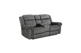 Brennen Charcoal Power Reclining Set