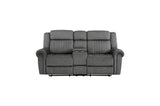 Brennen Charcoal Reclining Set
