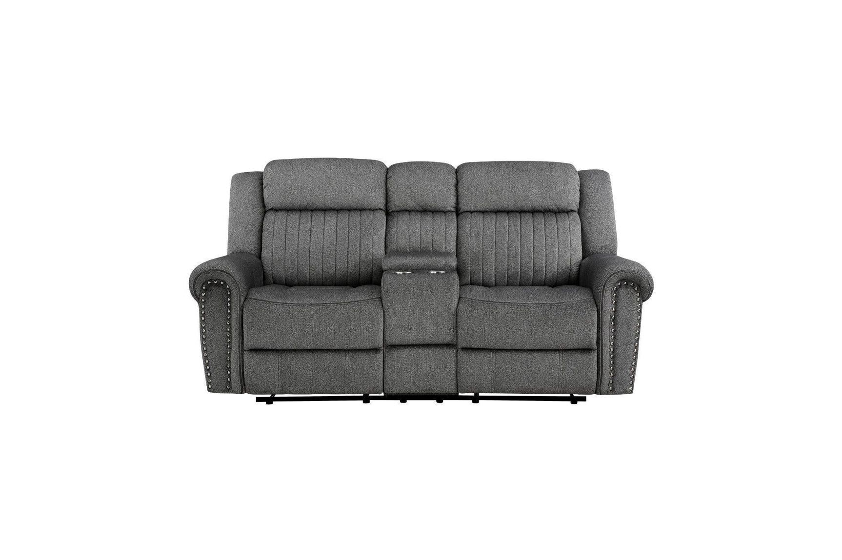 Brennen Charcoal Reclining Set