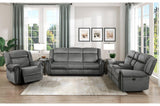 Brennen Charcoal Reclining Set