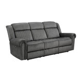 Brennen Charcoal Power Reclining Sofa