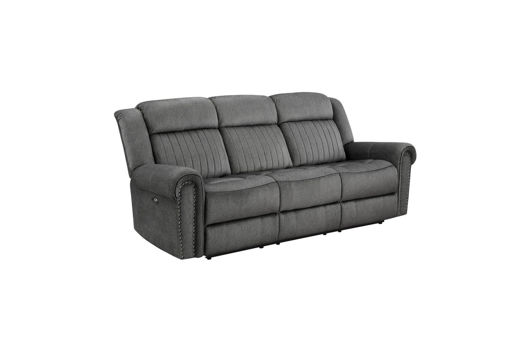 Brennen Charcoal Power Reclining Set