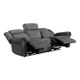 Brennen Charcoal Power Reclining Sofa