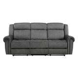 Brennen Charcoal Reclining Sofa