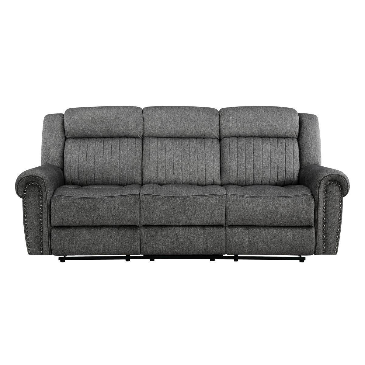 Brennen Charcoal Reclining Sofa