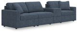 Modmax Ink Performance Fabric,Next-Gen Nuvella™ 4-Piece Sectional