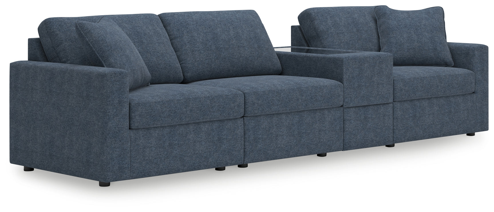 Modmax Ink Performance Fabric,Next-Gen Nuvella™ 4-Piece Sectional