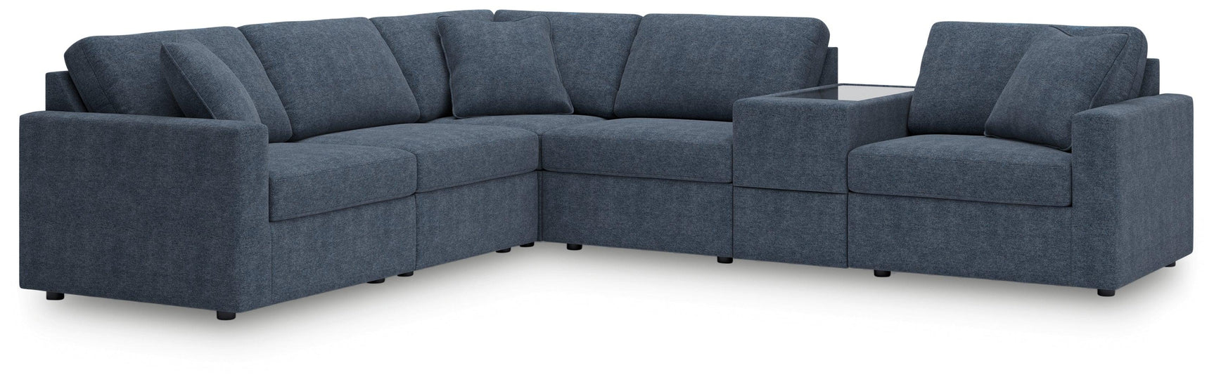 Modmax Ink Performance Fabric,Next-Gen Nuvella™ 6-Piece Sectional