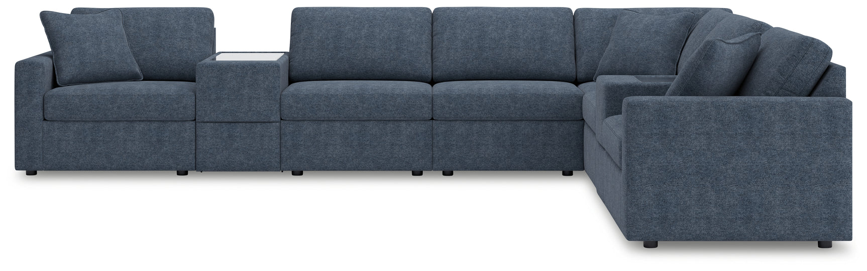 Modmax Ink Performance Fabric,Next-Gen Nuvella™ 8-Piece Sectional