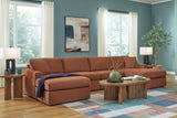Modmax Spice Nuvella® 4-Piece Sectional with Chaise